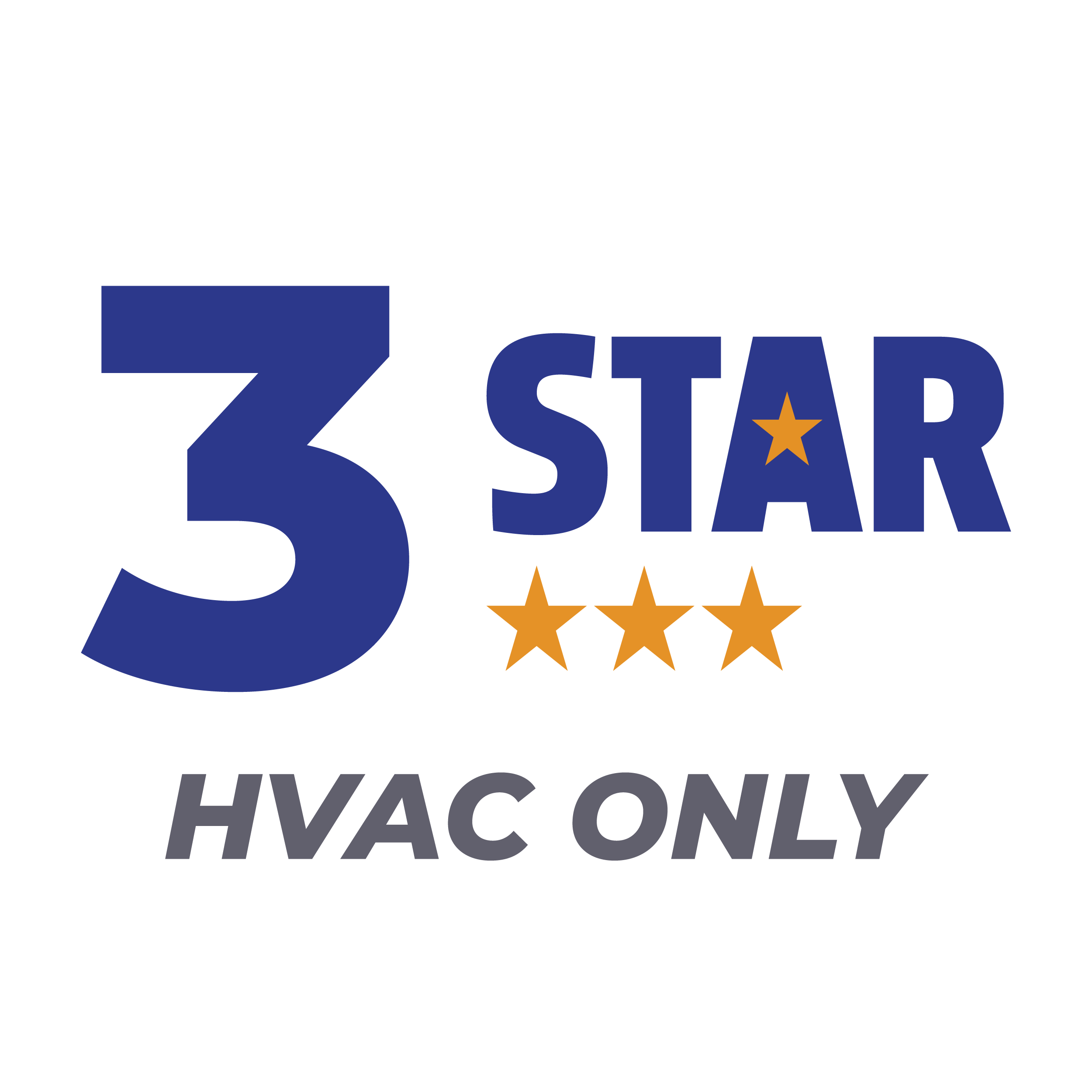 3-Star HVAC ONLY 3-Star HVAC ONLY