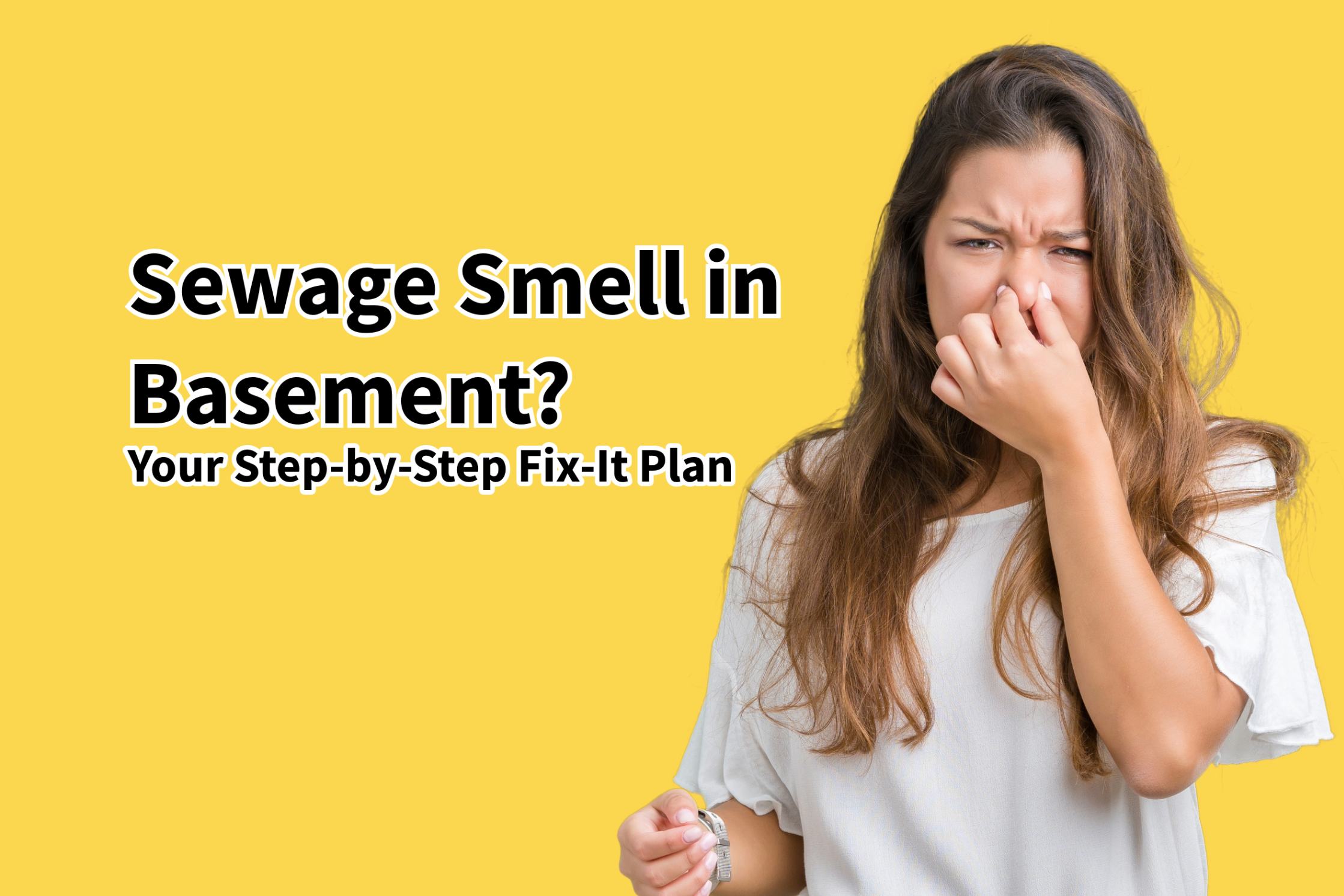 Westerville, Ohio plumbing blog on how to address sewage smells in your basement.