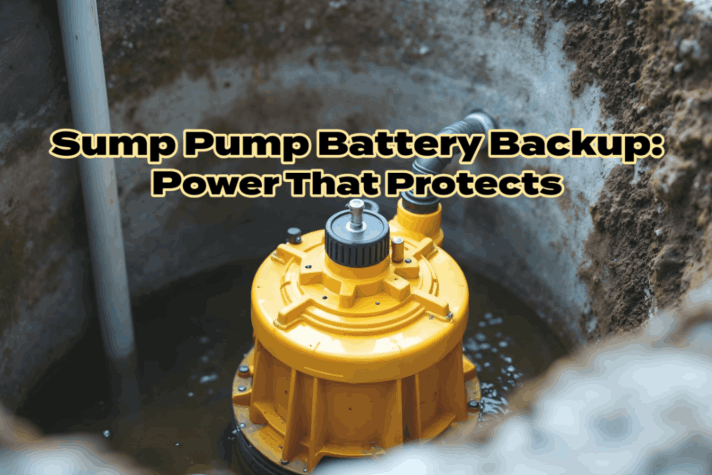 Westerville, OH plumbing blog on the importance of a sump pump battery backup.